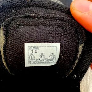 Vans high tops for kids, size 1, great condition.